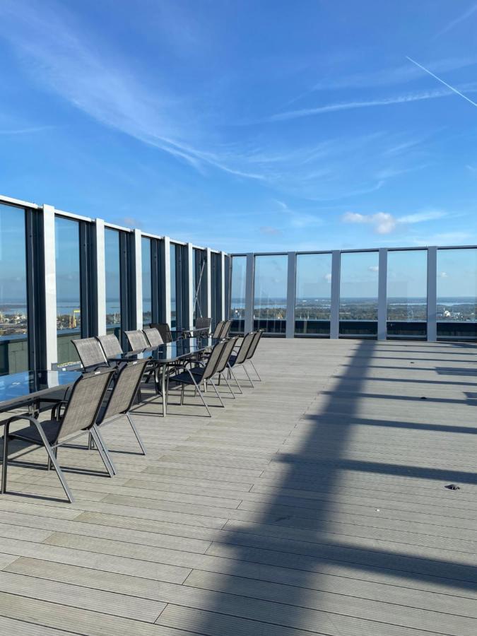 Apartamenty Hanza Tower Gold シュチェチン エクステリア 写真